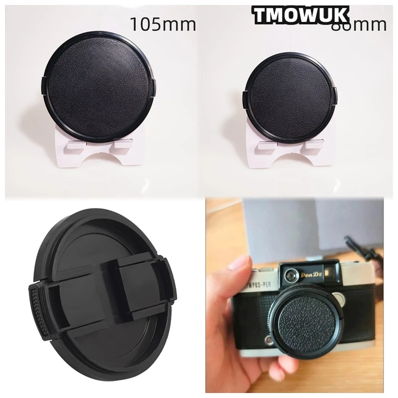 

For Panasonic S1 S5M2X G7 G85 G9 GF10 ZS100 DMC-FZ770 DMC-FZ780 Camera Lens Cap Protective Cover Center Pinch Snap-on 49mm 52 55