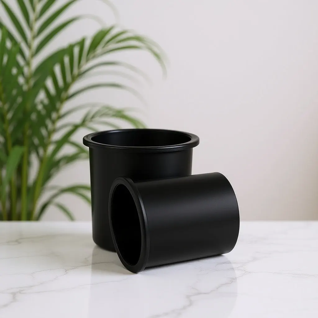 

2Pcs Sturdy Plastic Cup Holder Recessed Mount for Yacht Rv Commercial Car Seat - Easy Install Smooth Surface Beverage Holder