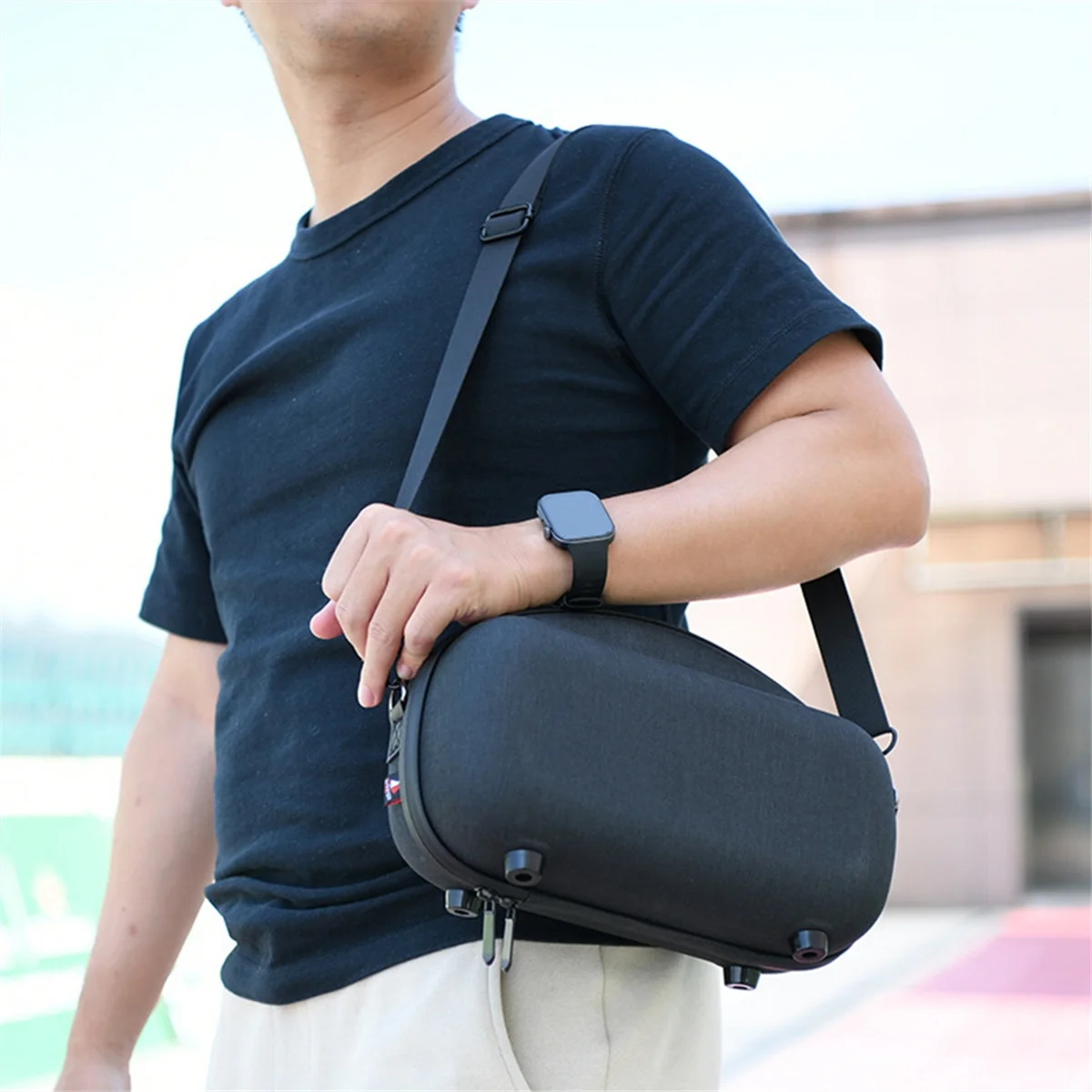 Popular TXESIGN EVA Shockproof Hard Storage Case Anti-Scratch with Shoulder Strap for Bose SoundLink Max Portable Speaker