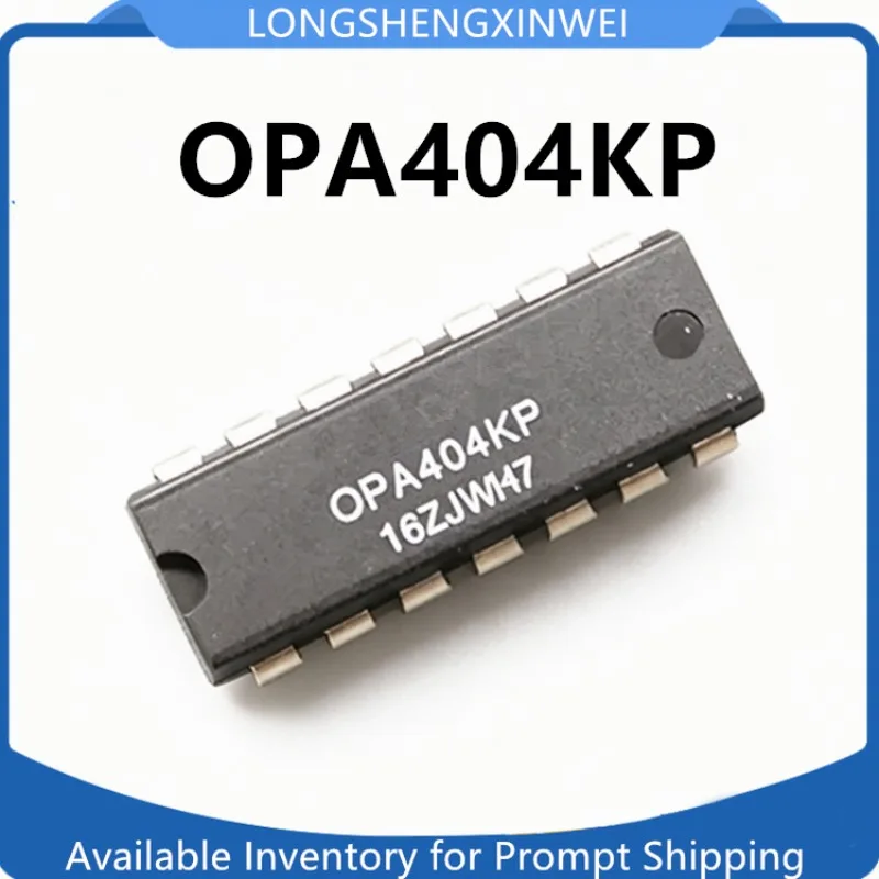1PCS OPA404KP OPA404  DIP-14 New Original Precision Four Op Amp in Stock