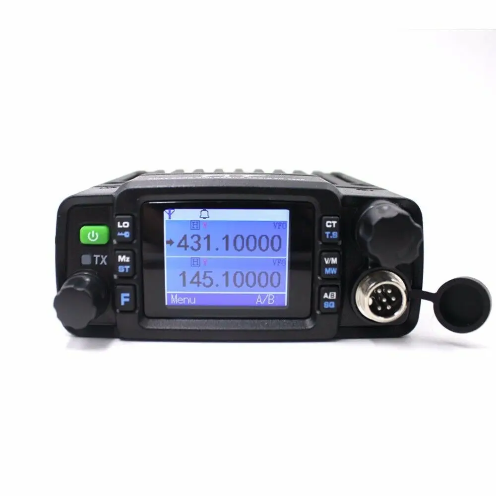 TYT-TH-8600 Rádio móvel, impermeável, Dual Band, VHF, UHF, tela LCD colorida, tom DTMF, mini interfone de veículo, transceptor, IP67, 25W