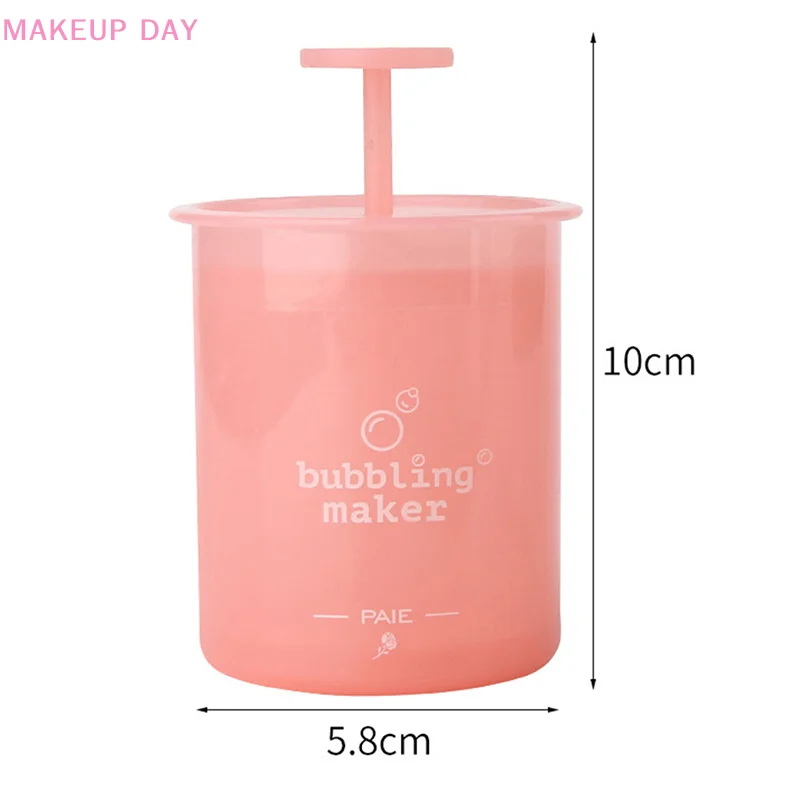 Foaming Clean Tool Simple Face Cleanser Shower Bath Shampoo Foam Maker Bubble Foamer Device Cleansing Cream Makeup Remover