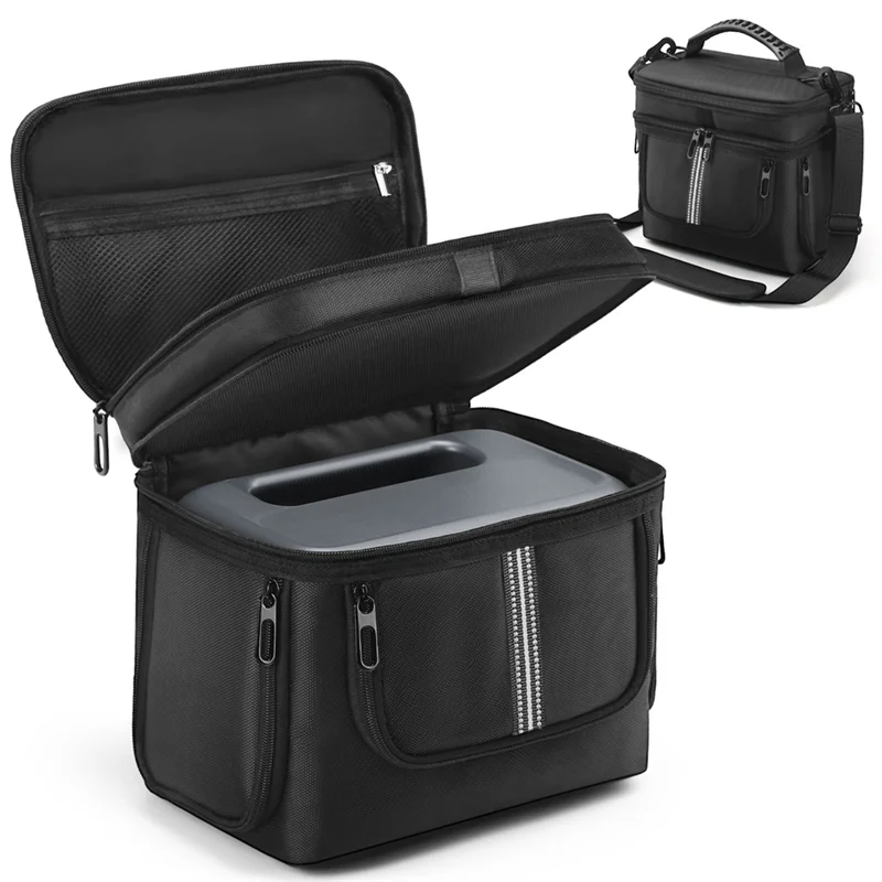 B48A حافظة واقية للسفر لمحطة الطاقة المحمولة BLUETTI BT-02 AC2A حقيبة حمل مع حزام الكتف والمقبض #5