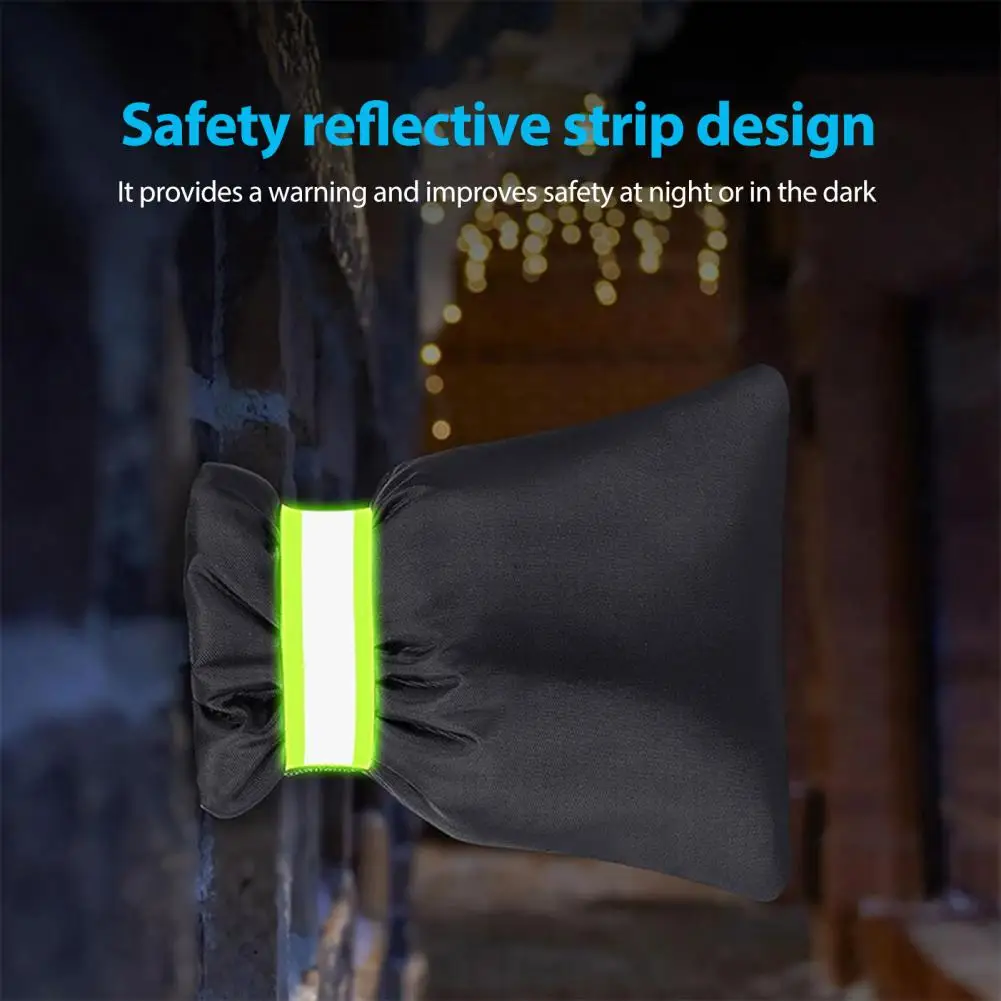 Oxford Cloth Faucet Protector Outdoor Faucet Cover for Winter Waterproof Freeze-proof Hose Bib Protector Reusable Oxford Cloth