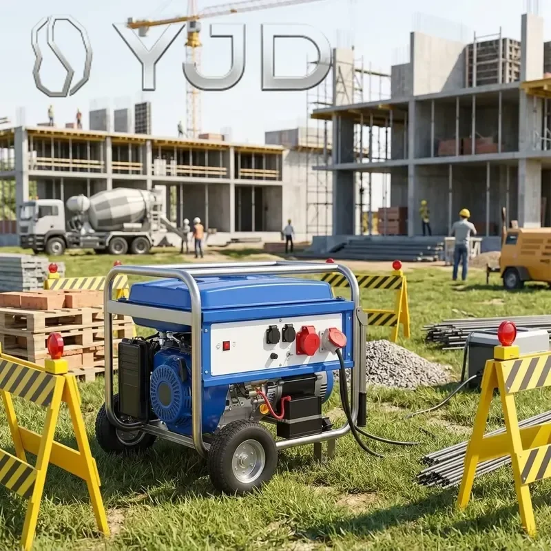 YJD In Stock Yuchai 50/60Hz 20Kw 25Kva Silent diesel Generator Single Phase Sound Proof diesel Generators