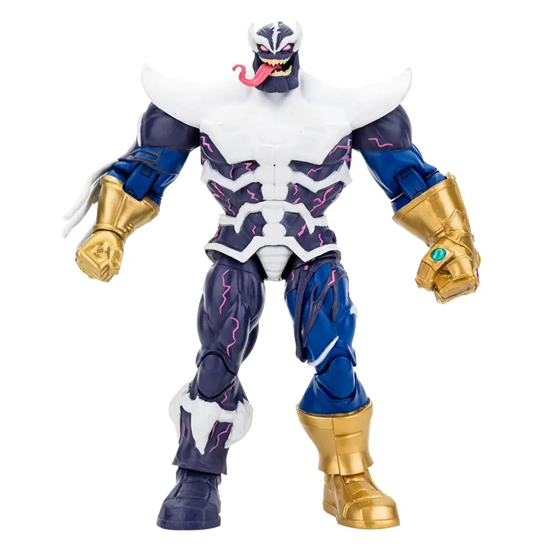 Marvel Venom Series Avengers Captain America Iron Man Model Action Doll Joint Movement Collection Halloween Children's Gift