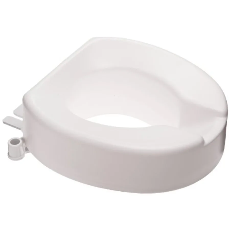 

Удлиненное сиденье для унитаза SP Ableware Maddak Tall-Ette 4 дюйма, белое, с простой установкой, для повышенного комфорта и удобства.