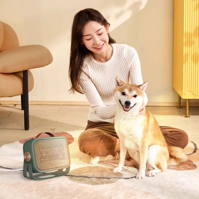 

Desktop Heater with Under Desk Foot Warmer, Mini Electric Space Heater with Fast Heating & Overheat Protection