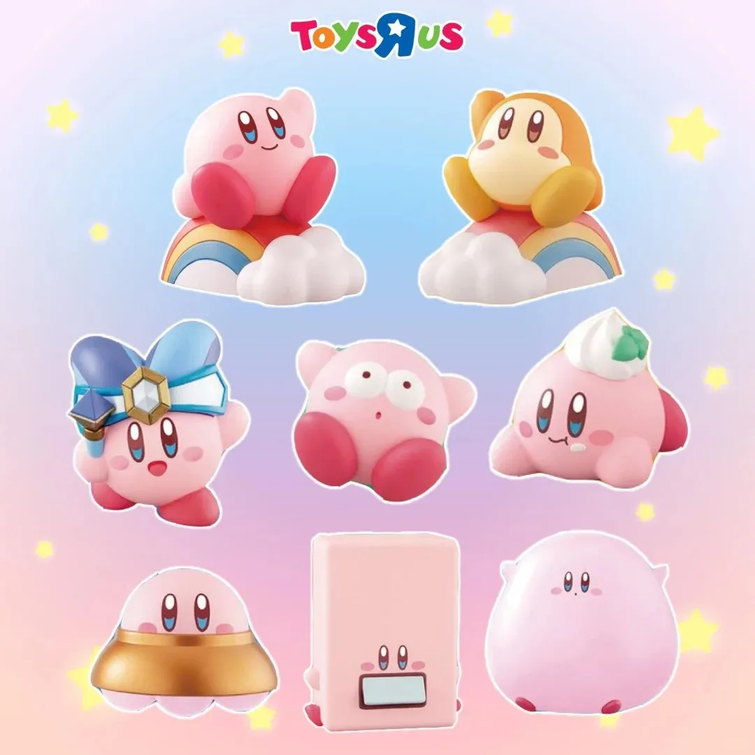 Bandai Kirby Friends 4 Anime Kawaii Doll Blind Box Trendy Toys Anime Dolls Mysterious Box Collection Ornaments Gift Toys