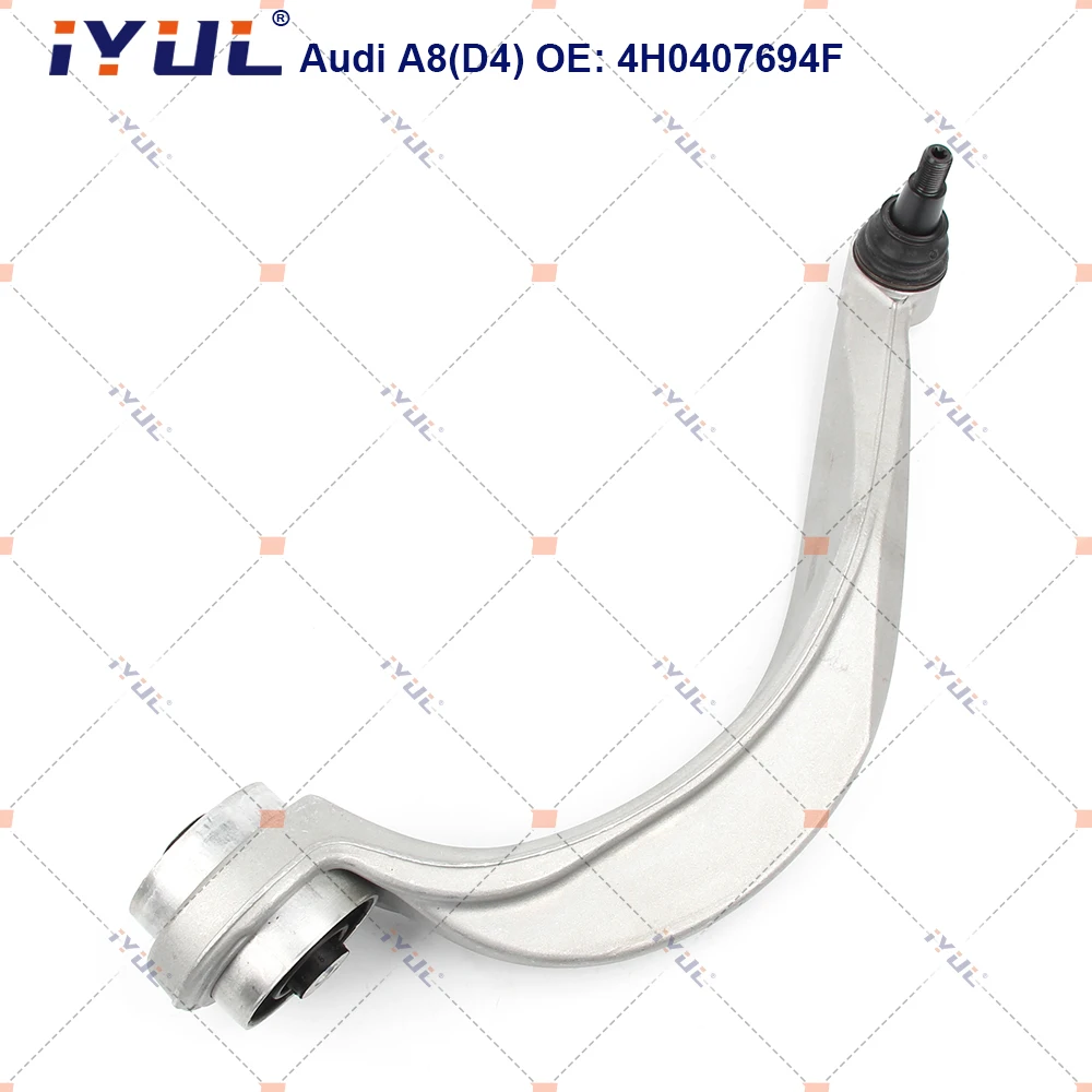 Front Lower Suspension Control Arm Curve For Audi A8 D4 4H2 4H8 4HC 4HL 2009-2018 4H0407693F 4H0407693G