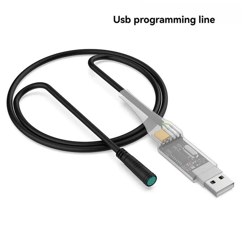 AT82-USB Programming Cable For Bafang BBS01B BBS02B BBSHD Mid Drive Center Electric Bike Motor Programmed Cable
