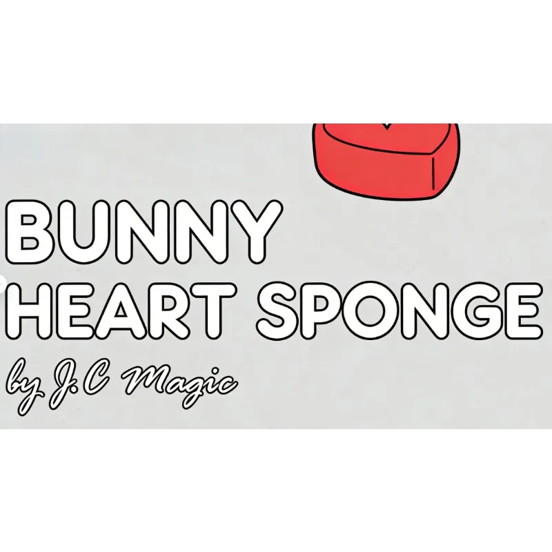 Bunny Heart Sponge …