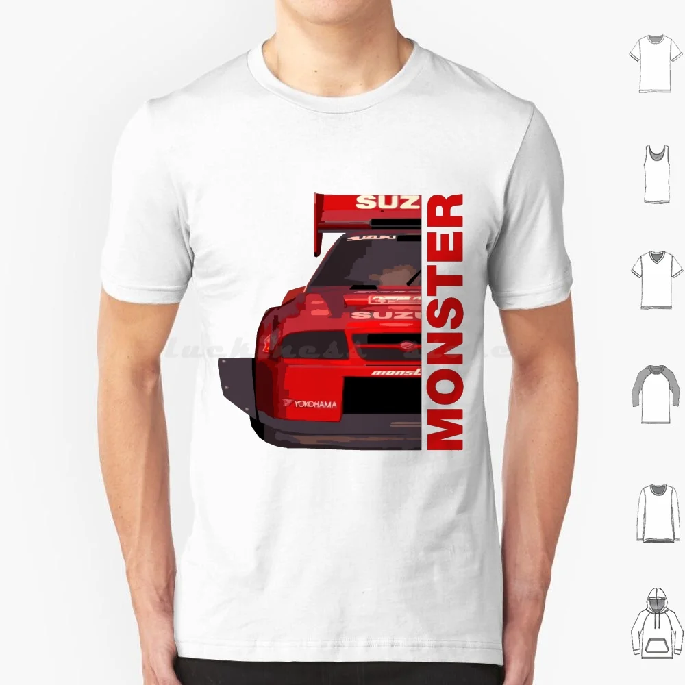 Monster-Escudo Pikes T Shirt Men Women Kids 6xl Escudo Pikes Race Auto Tajima Monster Vitara Gt2 Gran Turismo Gt Gt4 Play