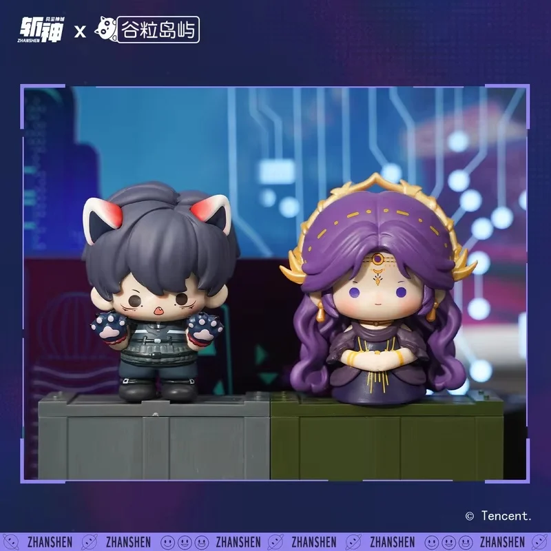 

Zhan Shen Zhi Fan Chen Shen Yu Официальная слепая коробка Симпатичная игровая кукла Маленькая ручная коллекционная игрушка Зерновые подарки Модные коллекционные предметы