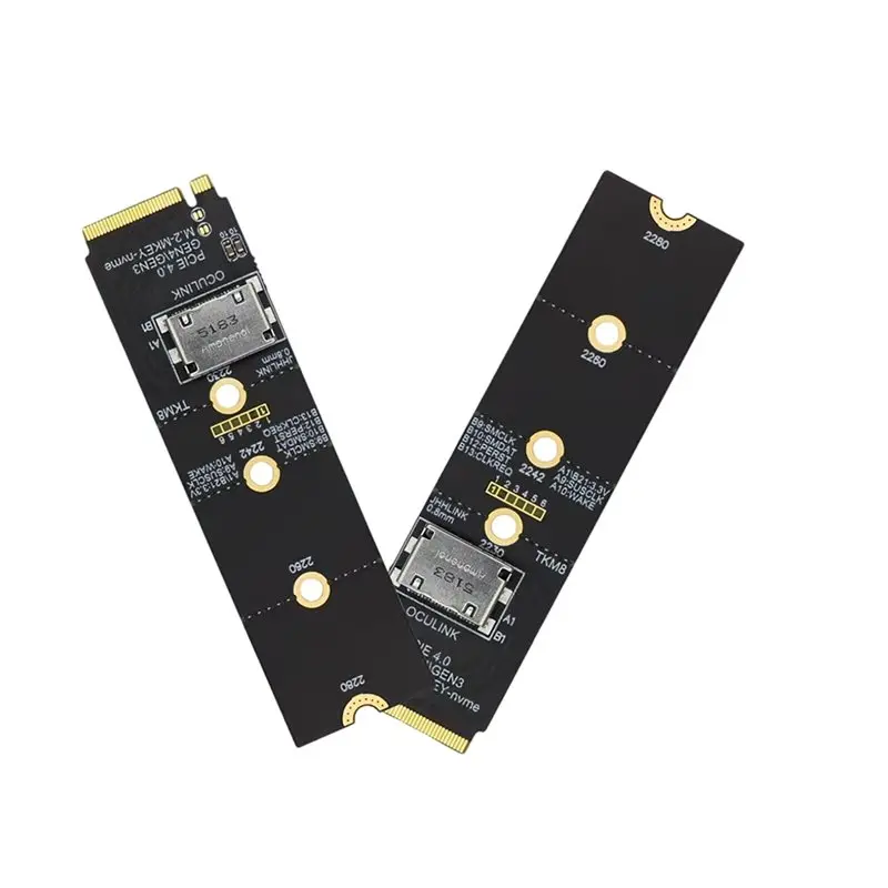 

Для адаптера M.2 NVME к Oculink PCI-E X4 Поддержка карты адаптера DOCK-OC4 Для 2,5-дюймового NVME U.2-ABIU