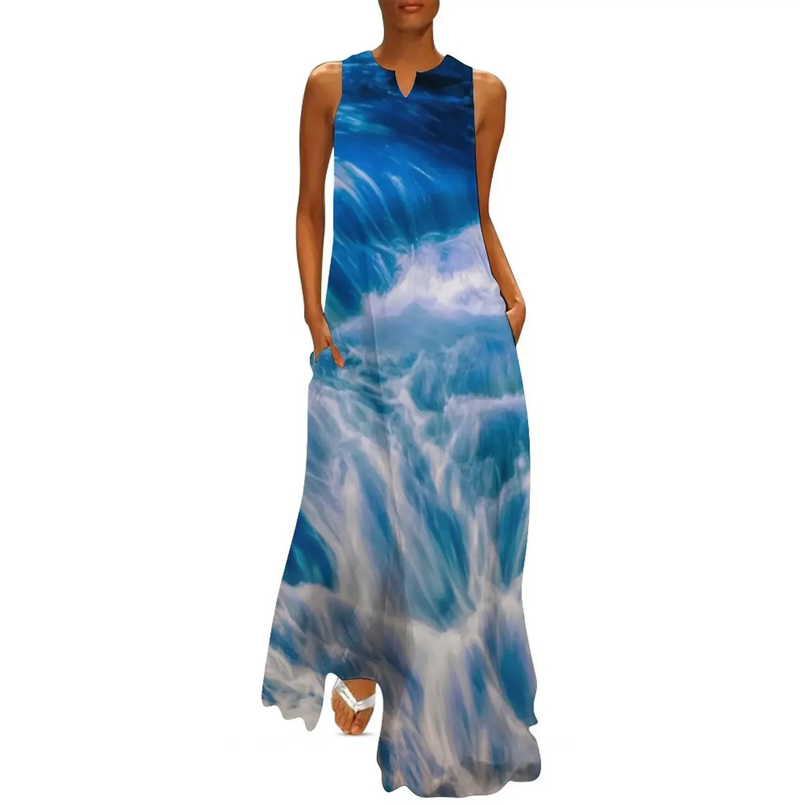 

Sarah's Flow Long Dress dresses for womens cute dress summer dresses womens 2025 summer women's dress 2025