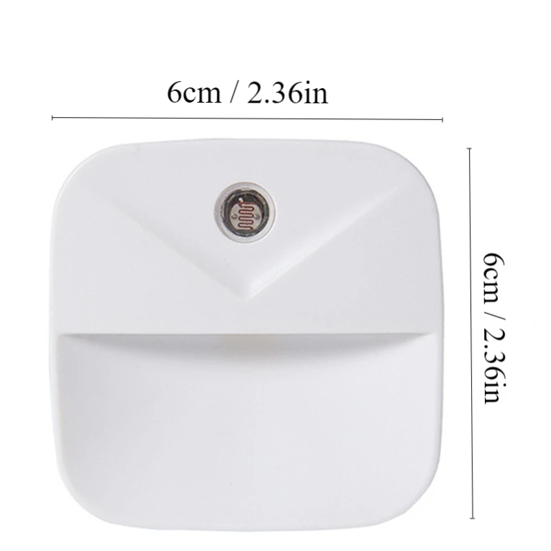 LED Night Light Toilet Sensor Lamp, Light Control Night Light Creative Energy-saving Night Light Energy-saving Night Light