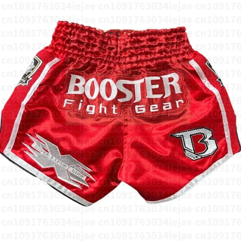 Boxing Training Shorts Breathable Fighting Boxing Fighting Muay MMA Thai Coach Running Fitness Men Kid Shorts