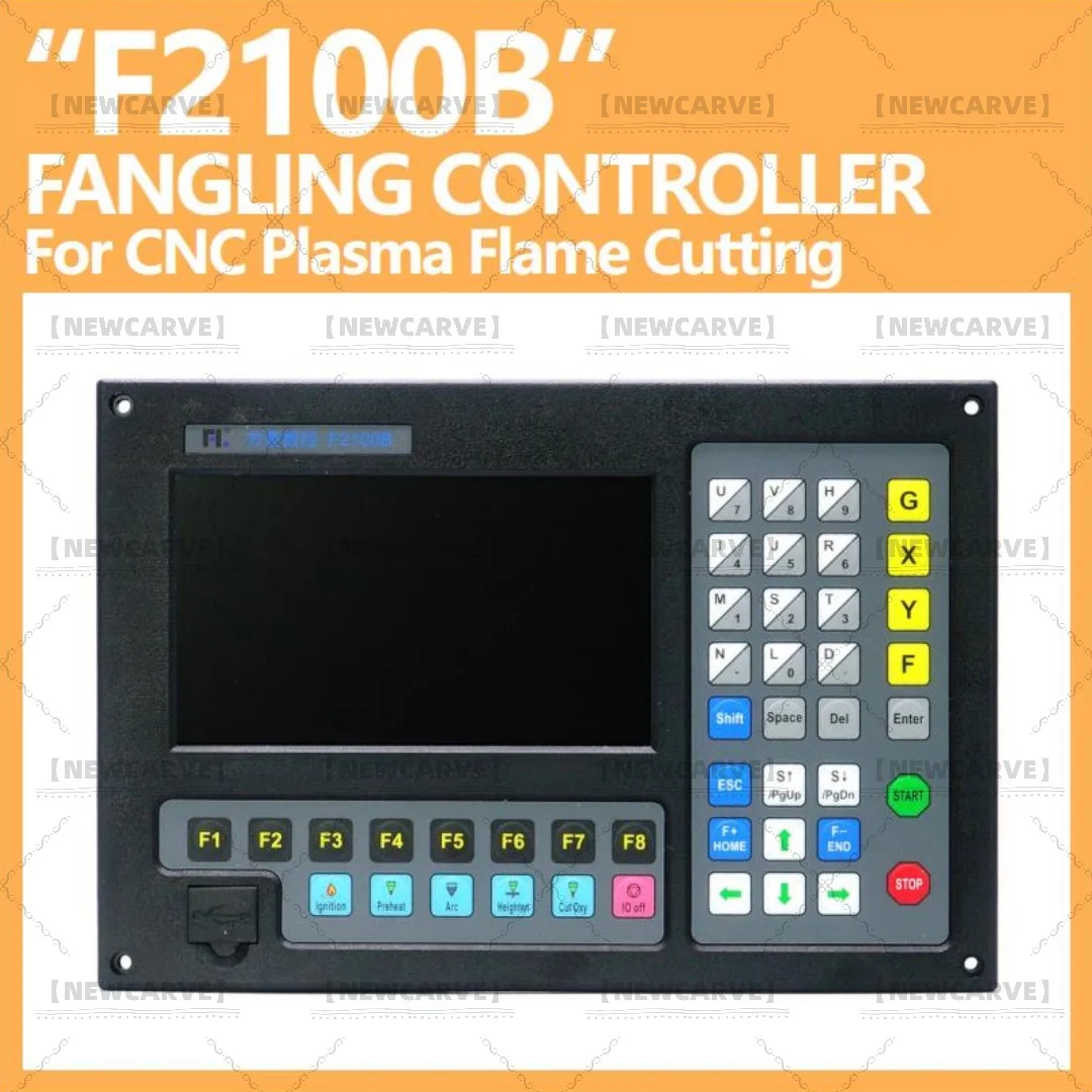Плазменный контроллер Fangling F2100B ЧПУ система ЧПУ машина для пламенной резки 2-осевая цифровая система управления плазмой
