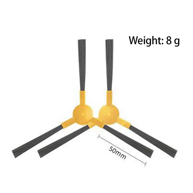 ロボット掃除機用サイドブラシ,高ボヘミアン作成用,s15,x500,x600,x500 pro,12個