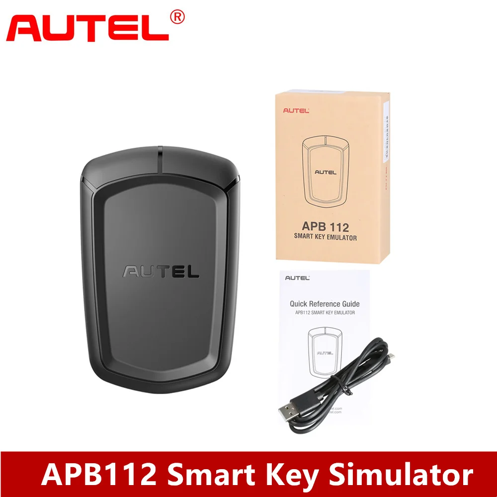 

AUTEL APB112 Smart Key Simulator 46 4D Chip for Autel IMMO Key Programming Tool Compatible with IM508, IM608, IM600, OTOFIX Tool