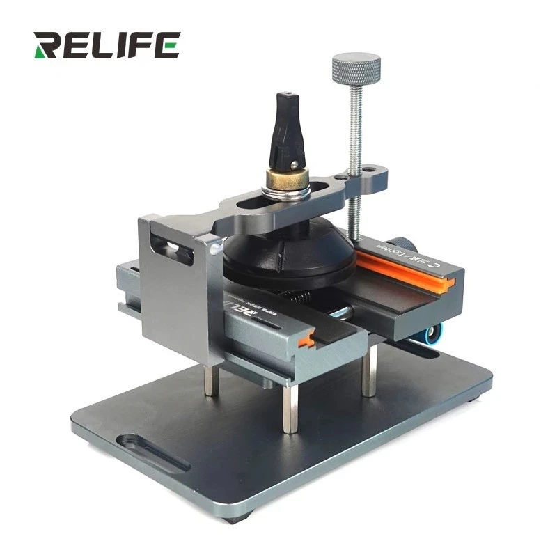 RELIFE RL-601S Plus 2 in 1 Phone Screen Separation Glass Back Cover Removal Heat-Free 360° Rotating Universal Fixture