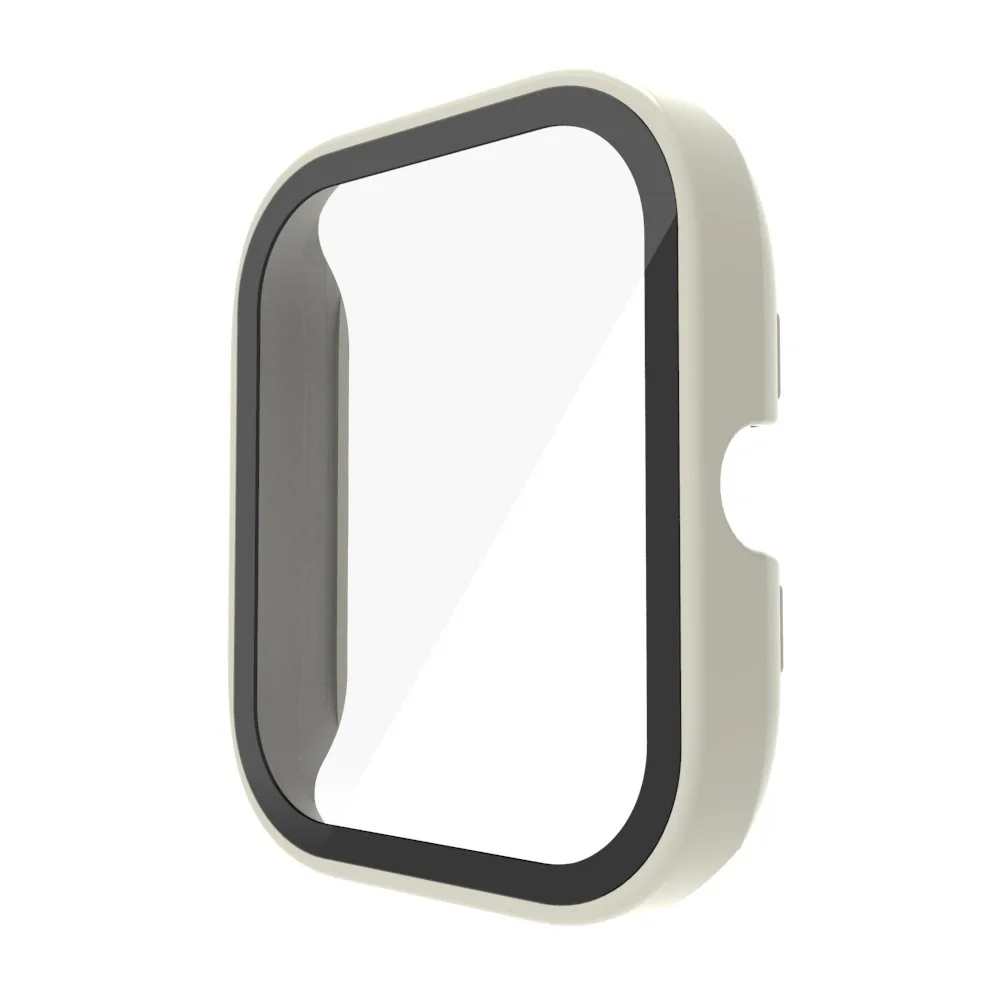 هارد شل زجاج الشاشة حامي فيلم Smartwatch إطار حافظة ل Haylou GST لايت LS13 ساعة ذكية الغطاء الواقي اكسسوارات