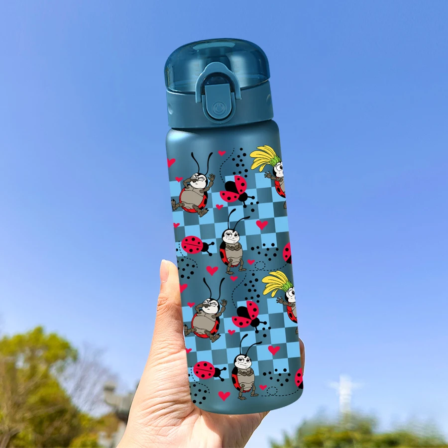 1 قطعة ديزني ساندي الخنفساء نمط 26 أوقية زجاجة ماء بلاستيكية الرياضة في الهواء الطلق كوب ماء عيد ميلاد/هدية العودة للوطن #6