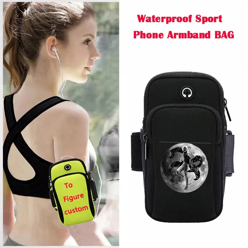 Teenagers Sport Armband Bag Boys Outdoor Gym Running Phone Bag Case Coverage Holder for anime  Tokyo Revengers Armband bag