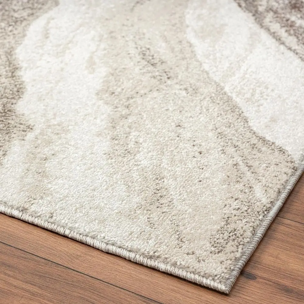 Art Deco 7983 Brown 8x10 Rug, Lagos Collection Geometric Design