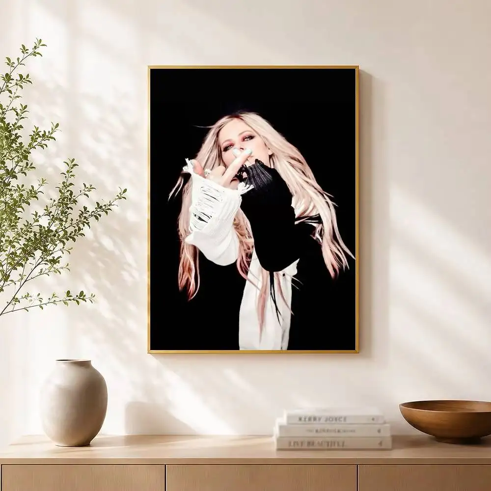 Y2K A-Avril L-LavignES 00S Poster High Quality Dorm Living Room Aesthetic Wall Decoration Painting Stickers Gift