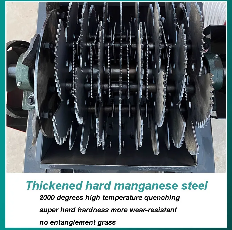 Multifunction Animal Feed Chaff Cutter Machine Grinding Silage Corn Stalk Cutting Crusher Silage Chopper Machine