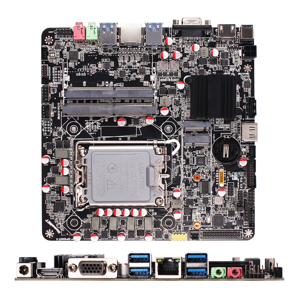 اللوحة الأم SZKIOSK B660 معالج Intel ثنائي القناة DDR4 الذاكرة الأساسية اللوحة الرئيسية M.2 SATA3.0 (يدعم وحدة المعالجة المركزية Lga 1700 i7 12/13th)