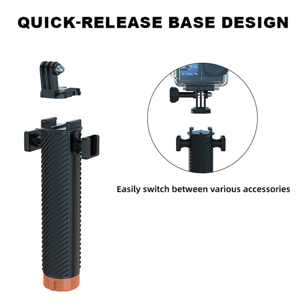 

Cold Shoe Buoyancy Rod for Pro12 Insta360 Action 4/3 Sports Camera Buoyancy Stick Floating Handle Accessories