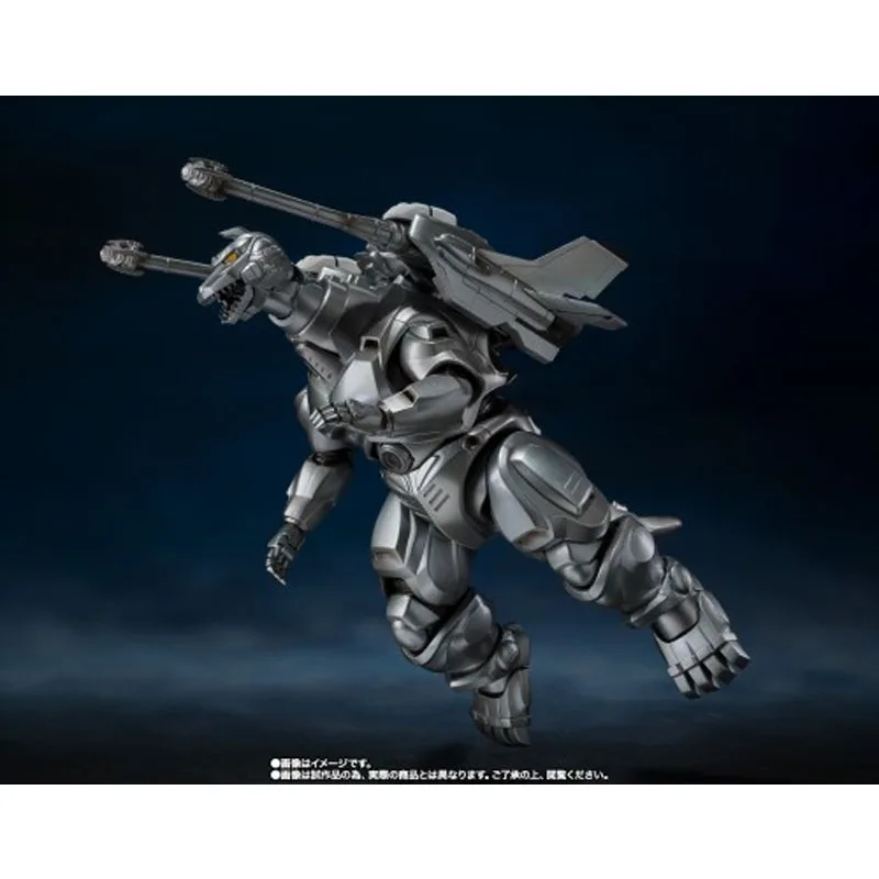 Bandai Original S.H.MonsterArts Mechagodzilla [1993] y Garuda & Fire Rodan Anime acción modelo juguetes modelo regalos para niños