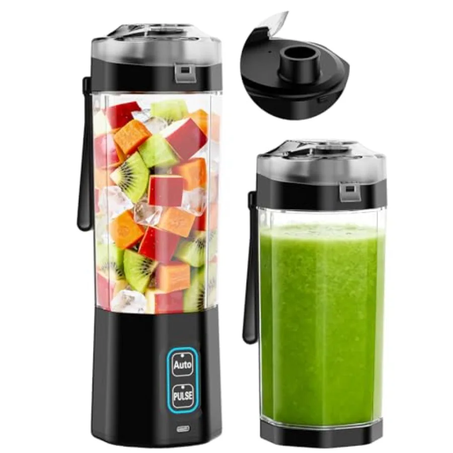 

Personal Blender, Portable Blender for-Smoothies, Shakes, Food Prep, and Frozen Blending, 24oz Large Capacity, BPA Free, Leakpr