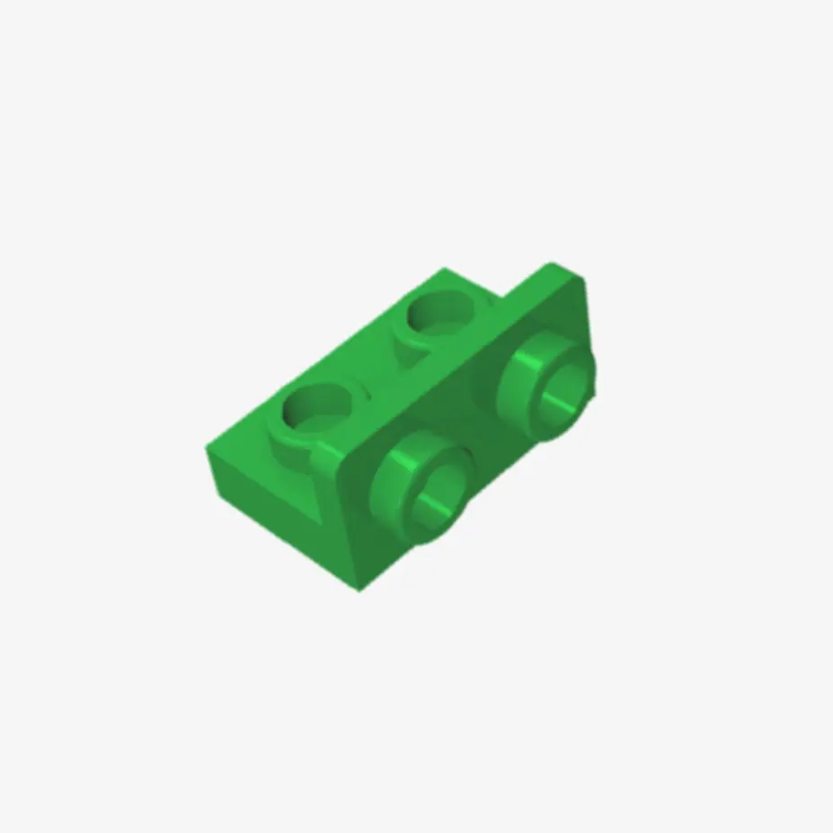 200PCS MOC Reverse Bracket 99780 1x2-1x2 Component Building Block Idea Bricks Particle Puzzle DIY Toy Children Birthday Kid Gift