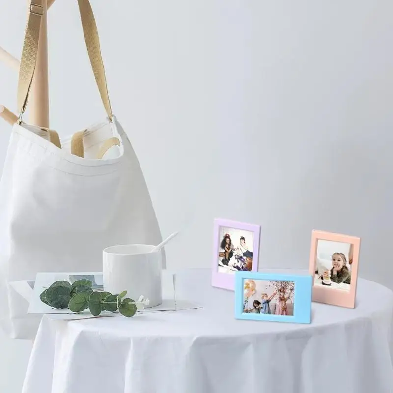   3 Inch Mini Film Photo Frame for  Photocard Display Stand Home Decor