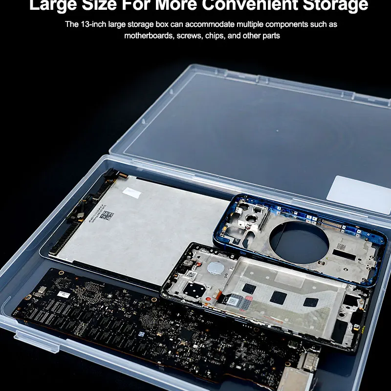 RELIFE TO3 13-inch Laptop Repair Storage Box for Storing Laptop/Tablet/Phone Repair Tools and other Accessories