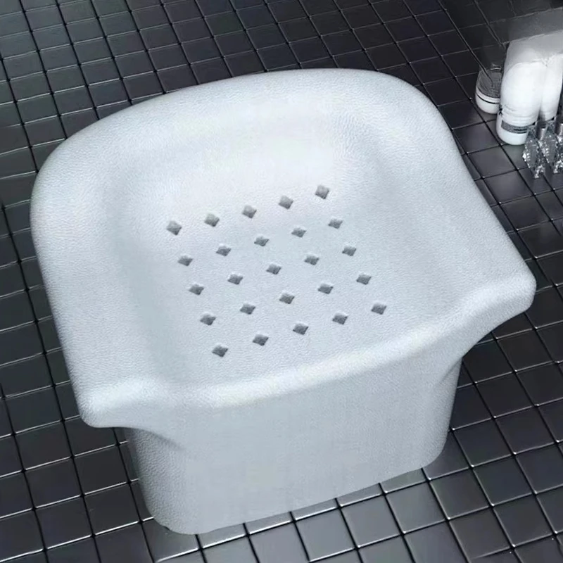 EPP Bathroom Small Sofa Stable Bath Chair for Elderly   Water-Flow Design Shower Seat for Pregnant Women  Non-Slip Bath Stool