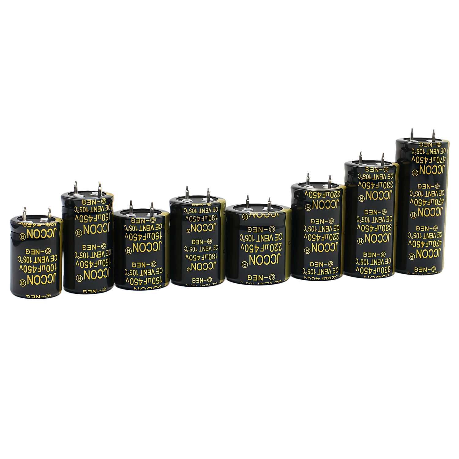 1 szt. JCCON 450V 100uf 150uf 180uf 220uf 330uf 470uf 560uf 680uf 820uf 1000uf 450 V Kondensator Inwertorowy do Ultradźwiękowej Maszyny do Spawania — zdjęcie produktu 6