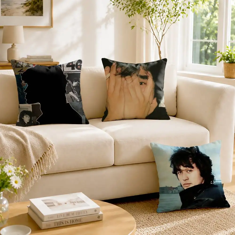 K-KINO V-Viktor Tsoi Custom Double Sided Print Square Pillow Cushion Cover