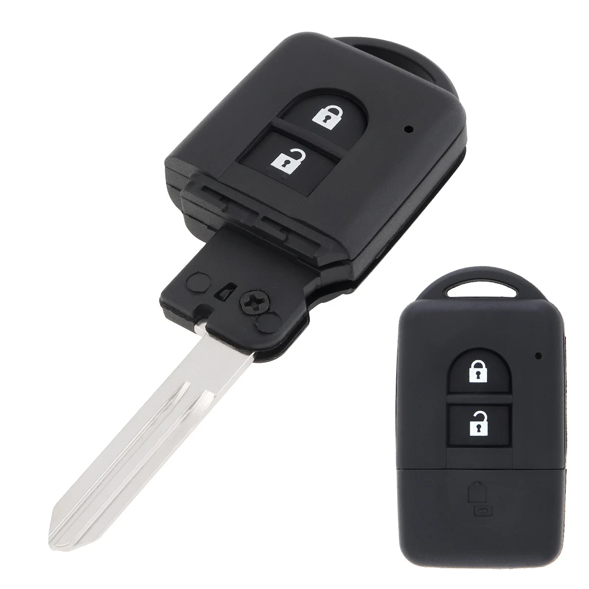 

2 Buttons Smart Car Remote Key Shell Fit for Nissan Micra X-Trail / Qashqai Note / Juke Parthfinder / Duke