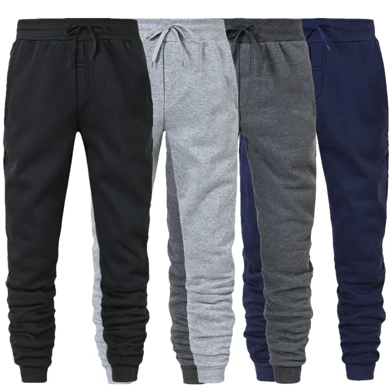 Men Autumn winter Casual Fashion Sports Pants Gym Sport Trousers for Men Jogger Sweatpantsrunning Workout Jogging Long Pants