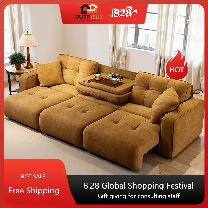Living Room Electric Recliner Sofa Cup Holder High Quality Electric Recliner Sofa Relax Large Woonkamerbanken Furniture For Home