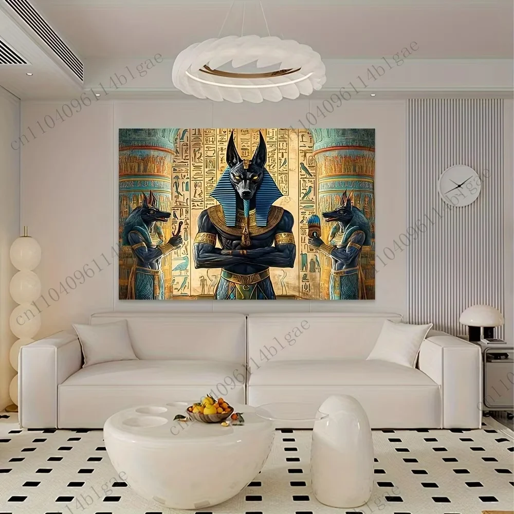 الأساطير المصرية جدار ديكور راية خلفية الديكور الطرف الديكور خلفية غرفة المعيشة نسيج الفيلم المفروشات