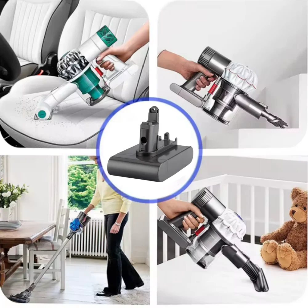 

Li-ion Battery DC34 for Dyson Rechargeable 22.2V 9800mAh Vacuum Cleaner Compatible with DC35 DC45 DC31 DC34 DC44 DC31 Animal