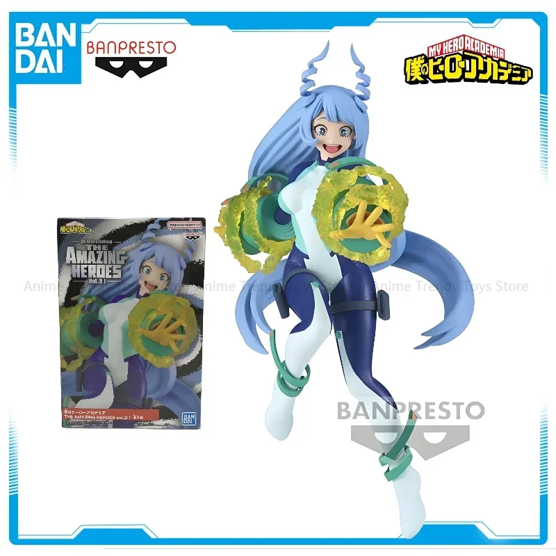 

In Stock Original Genuine Banpresto My Hero Academia The Amazing Heroes Vol.31 Nejire Hado Action Figure Model Festival Gift WY