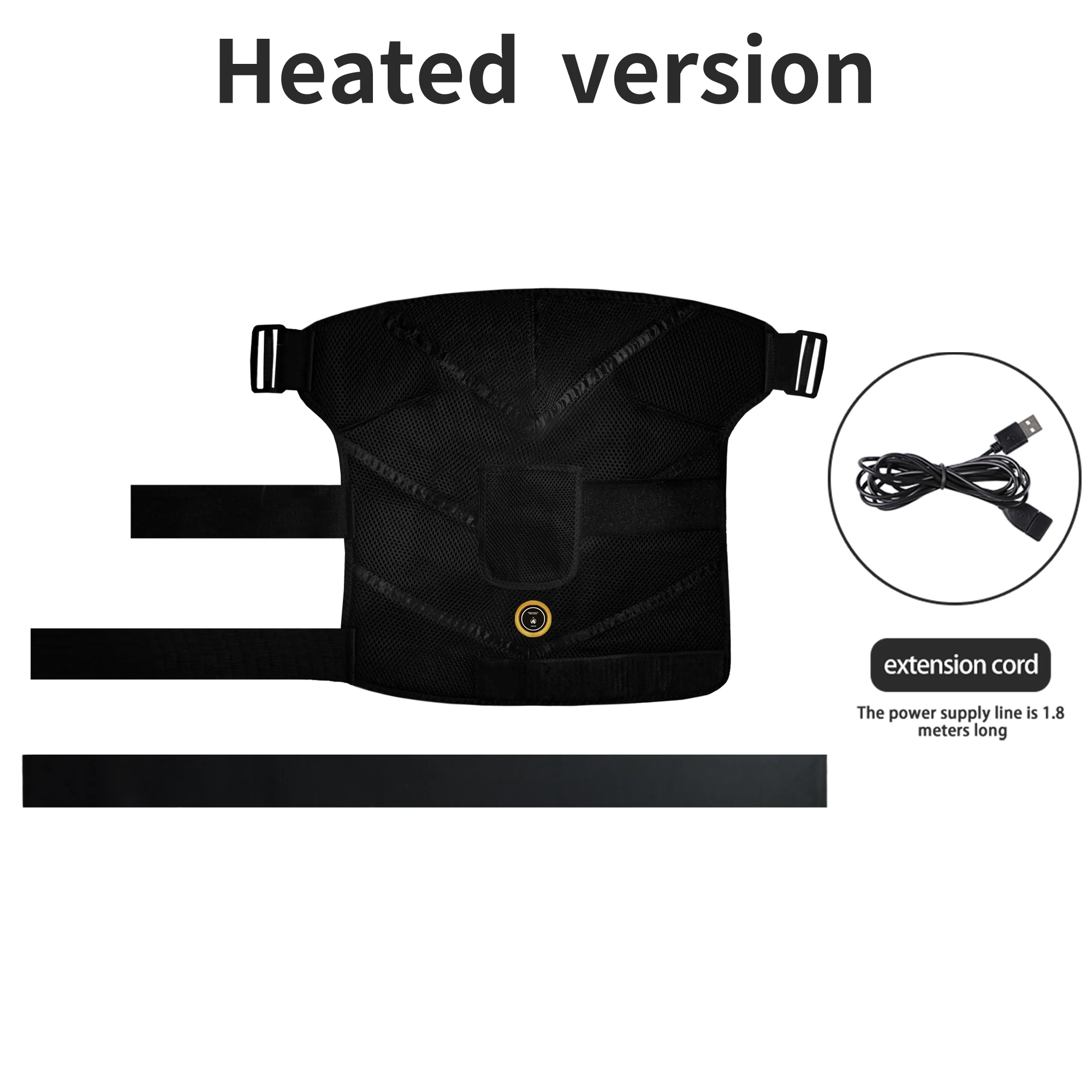 Coussin chauffant électrique USB pour les épaules, masseur d'épaule, protection bien-être, soulageme