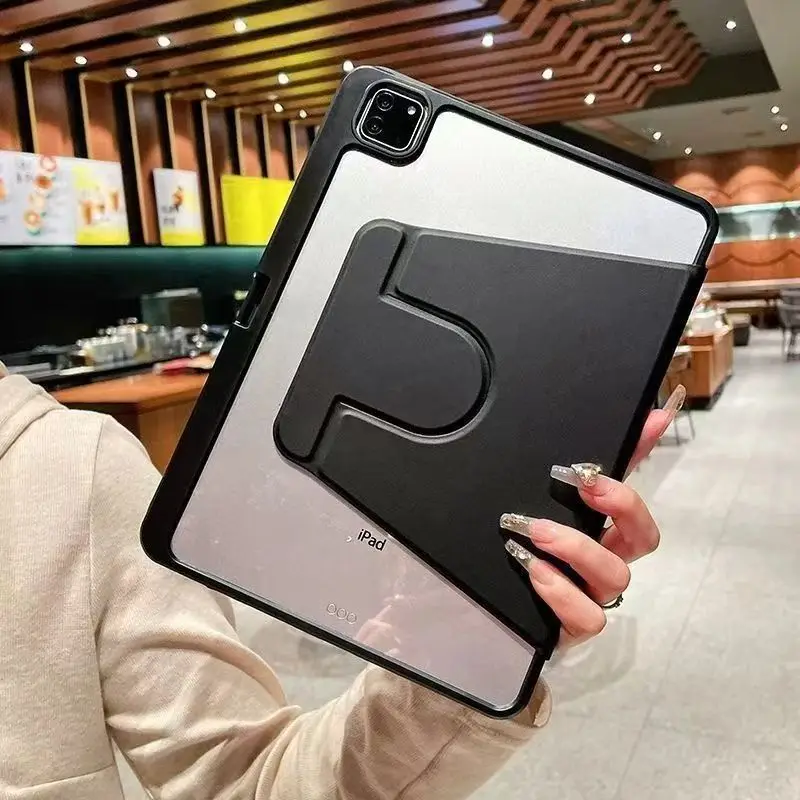 

360 Rotation Case For Ipad A16 11th 2025 Air 11 Pro 12.9 13 2024 Pencil Holder Cover Ipad 10.2 9.7 Air 2 3 4 Mini 6 7 Stand capa